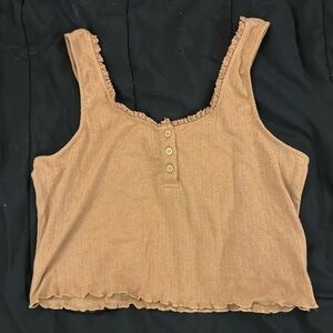 Cropped tank top